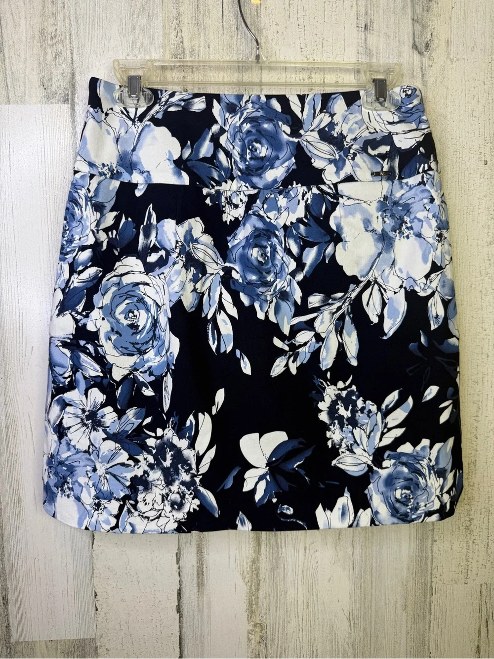Style & Co Floral A-Line Skirt
